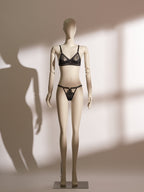 Midnight Allure Lace Thong