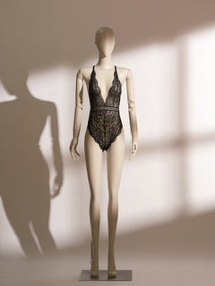 Midnight Allure Lace Teddy