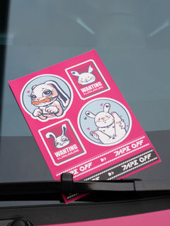 Adult-themed fun sticker set featuring bold designs, Chinese-inspired elements, and edgy humor. Perfect for personalizing laptops, water bottles, and more.