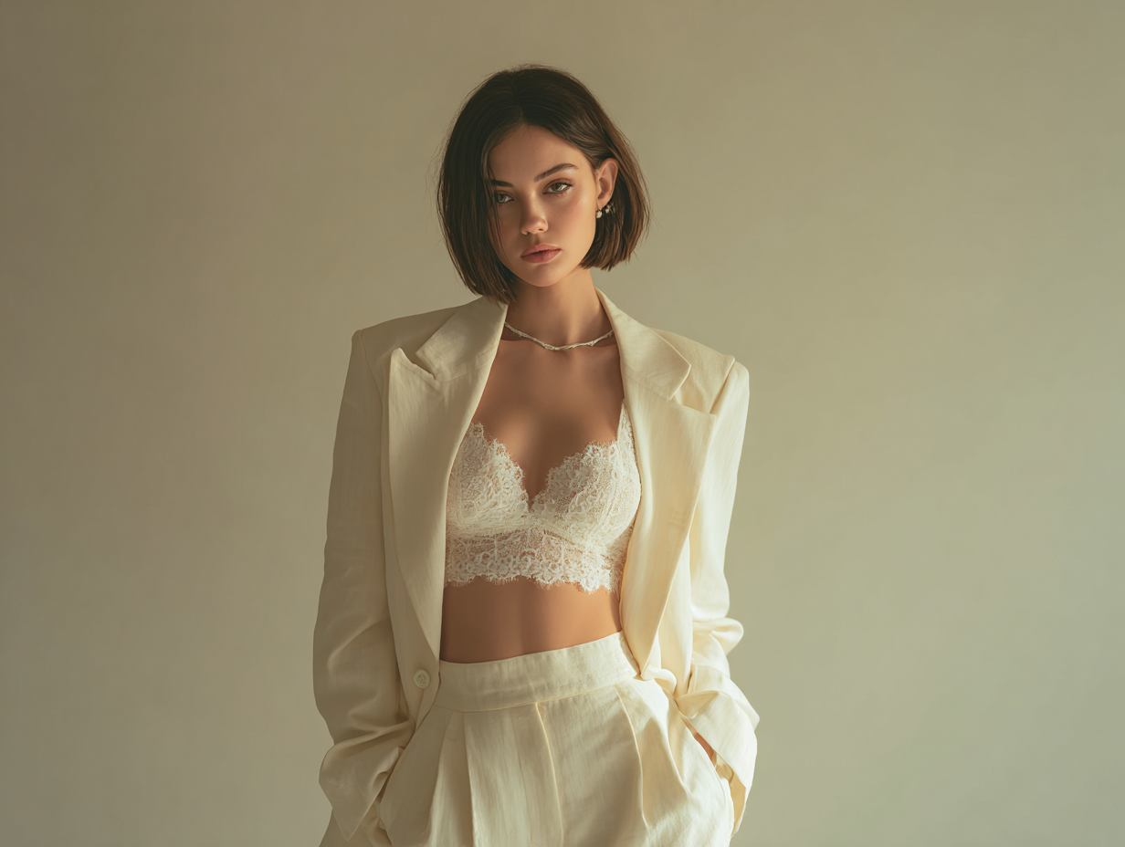 The Architecture of Outerwear How to Style Exposed Lingerie in 2026